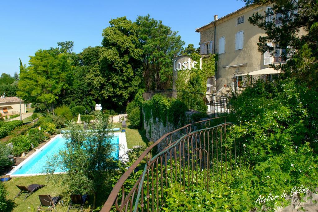 Hotel Le Castel du Mont Boisé Montboucher-sur-Jabron Esterno foto
